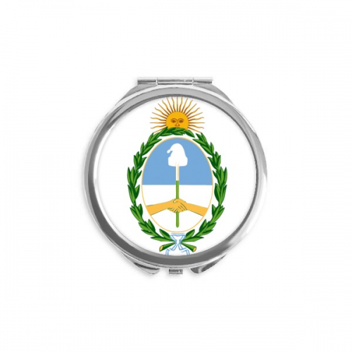 Buenos Aires Argentina National Emblem Hand Compact Mirror Round Portable Pocket Glass Buenos Aires Argentina National Emblem Hand Compact Mirror Round Portable Pocket Glass