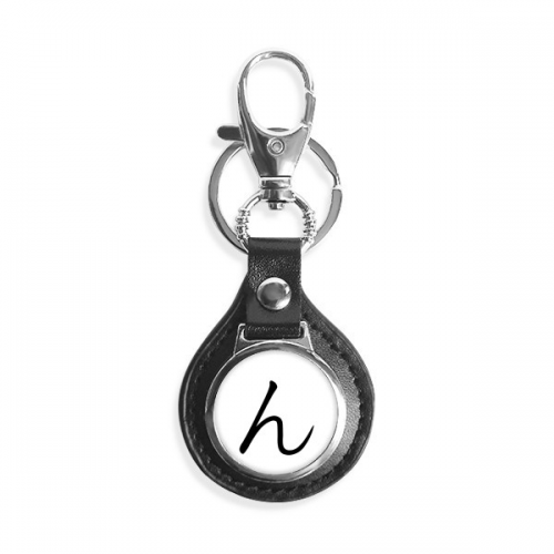 japanese hiragana character n key link chain  keyholder finder hook metal