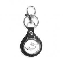 song music score melodious classical key link chain  keyholder finder hook metal