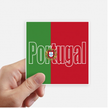 Portugal Country Flag Name Sticker Square Waterproof Stickers Wallpaper Car Decal