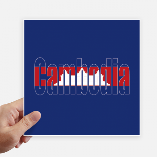 Cambodia Country Flag Name Sticker Tags Wall Picture Laptop Decal Self adhesive Cambodia Country Flag Name Sticker Tags Wall Picture Laptop Decal Self adhesive
