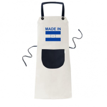 洪都拉斯国旗国家制造 米色厨房咖啡餐厅奶茶店工作家居服围裙礼物