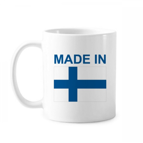  Finland Country Love Mug Pottery Cerac Coffee Porcelain Cup Tableware