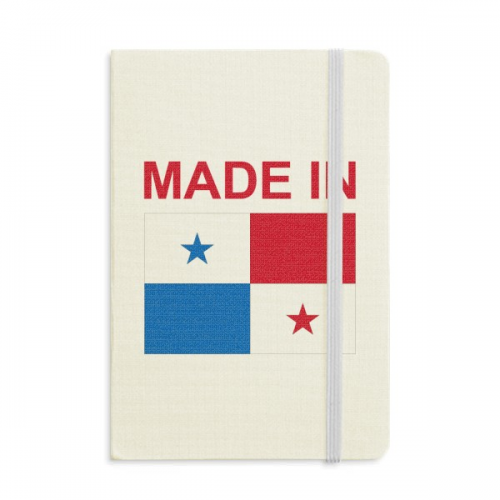 Panama Country Love Notebook Official Fabric Hard Cover Classic Journal Diary Panama Country Love Notebook Official Fabric Hard Cover Classic Journal Diary