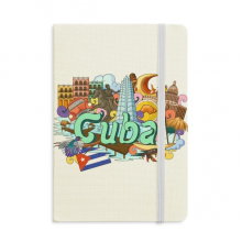 Guantanamo Trinidad Cuba Graffiti Notebook Official Fabric Hard Cover Classic Journal Diary