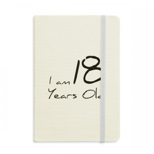 我18岁了年龄年轻 硬质笔记本办公记事本子学生用