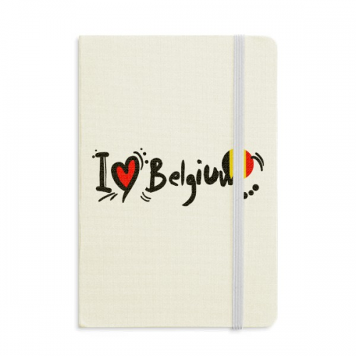 I Love Belgium Word Flag Love Heart Illustration Notebook Official Fabric Hard Cover Classic Journal Diary I Love Belgium Word Flag Love Heart Illustration Notebook Official Fabric Hard Cover Classic Journal Diary