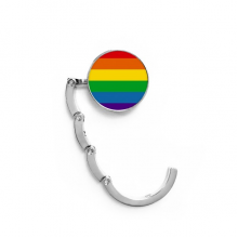 Rainbow Bisexuals LGBT Table Hook Decorative Clasp Extension Foldable Hanger Rainbow Bisexuals LGBT Table Hook Decorative Clasp Extension Foldable Hanger