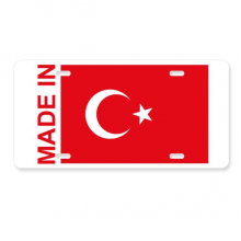 Turkey Country Love License Plate Decoration Stainless Automobile Steel Tag Turkey Country Love License Plate Decoration Stainless Automobile Steel Tag