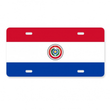 巴拉圭国旗南美洲国家象征符号图案 美国车牌汽车家居店铺装饰礼物