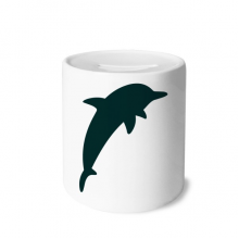 blue ocean streamline cute dolphin my box cerac coin case piggy bank 