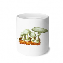 delicious fresh mushroom illustration my box cerac coin case piggy bank 