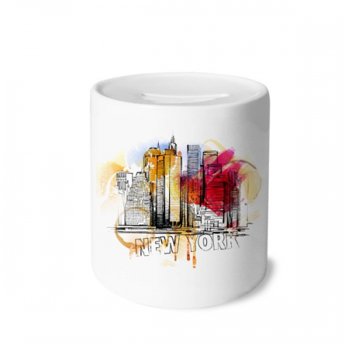 new york city amethe united states my box cerac coin case piggy bank new york city amethe united states my box cerac coin case piggy bank