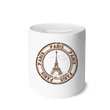 paris france eiffel tower classic country city my box cerac coin case piggy bank paris france eiffel tower classic country city my box cerac coin case piggy bank