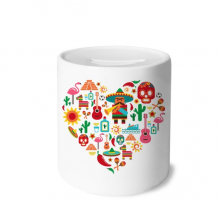 sombrero suger l mexico mexican flango my box cerac coin case piggy bank 