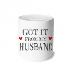 got it from my husband valentine's day my box cerac coin case piggy bank got it from my husband valentine's day my box cerac coin case piggy bank