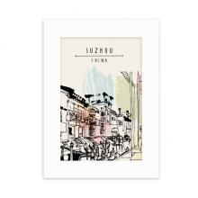 Little Inns in Lijiang of China Desktop Photo Frame Picture Display Decoration Art Painting