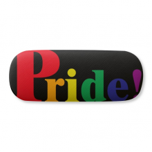 彩虹旗LGBT pride同性恋骄傲 硬质眼镜盒趣味折叠收纳盒礼物