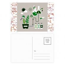 化学反应工具针筒化学实验图案 明信片卡片祝福公式卡20张