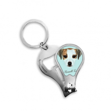 Jack Russell Terrier Dog Pet Animal Fingernail Clipper Cutter Opener Key Chain Scissor Jack Russell Terrier Dog Pet Animal Fingernail Clipper Cutter Opener Key Chain Scissor