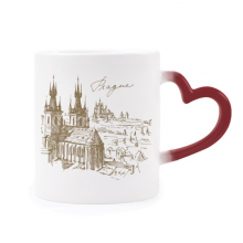 prague square czech republic landmark heat sensitive mug red color changing stware cup prague square czech republic landmark heat sensitive mug red color changing stware cup