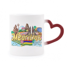 seven coloured earth mauritius graffiti heat sensitive mug red color changing stware cup