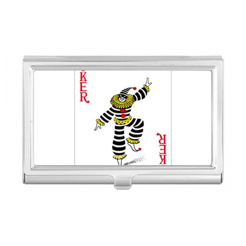 red playing cards pattern business card holder case pocket box wallet red playing cards pattern business card holder case pocket box wallet