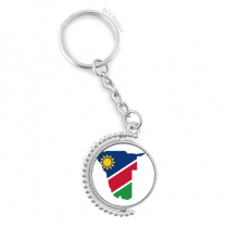 the republic of nabia afmap rotatable keyholder  disc accessories chain clip