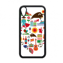 西班牙国旗斗牛图案 iPhone XR手机壳apple苹果手机保护套礼物