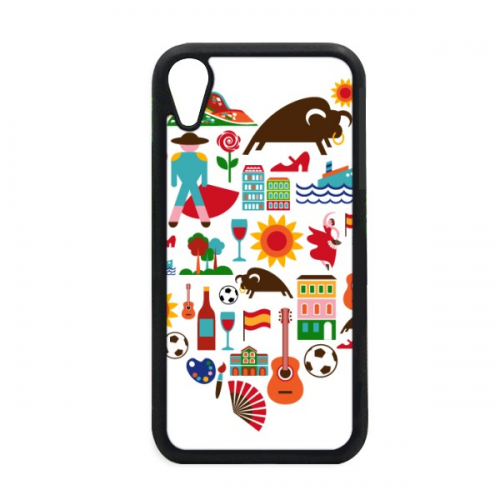 西班牙国旗斗牛图案 iPhone XR手机壳apple苹果手机保护套礼物