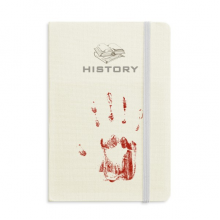 Halloween Horror Print History Notebook Classic Journal Diary A5
