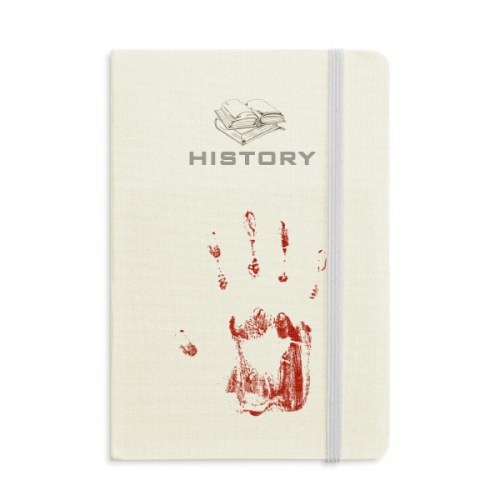 Halloween Horror Print History Notebook Classic Journal Diary A5