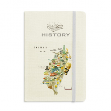 Travel Taiwan Area China History Notebook Classic Journal Diary A5