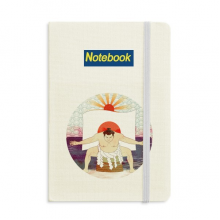 Mount  Japanese Ukiyo-e Sumo Notebook Office Classic Hardcover Journal Diary A5
