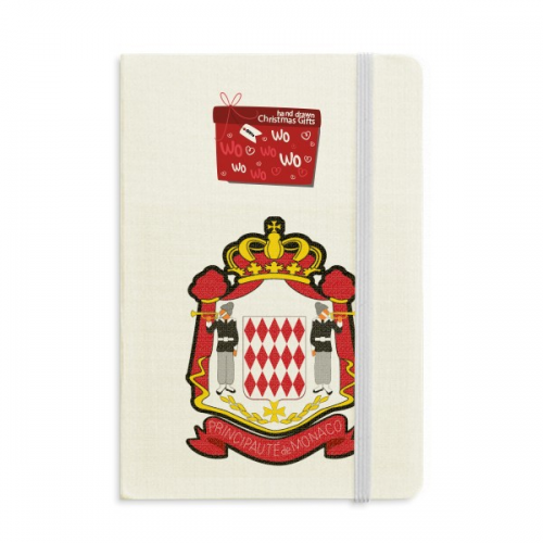 Principality of Monaco National Emblem Notebook Journal mas 