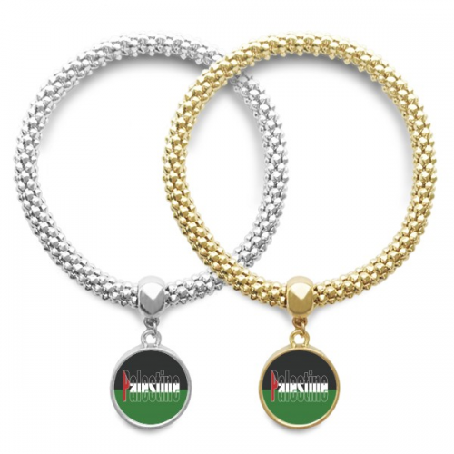Palestine Country Flag Name Lover Bracelet Bangle Pendant Jewelry Couple Chain Palestine Country Flag Name Lover Bracelet Bangle Pendant Jewelry Couple Chain