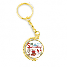 switzerland national symbol landmark metal connector key chain accessory en keyholder switzerland national symbol landmark metal connector key chain accessory en keyholder