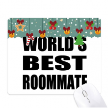 世界很好的室友毕业季 游戏办公防滑橡胶鼠标垫圣诞