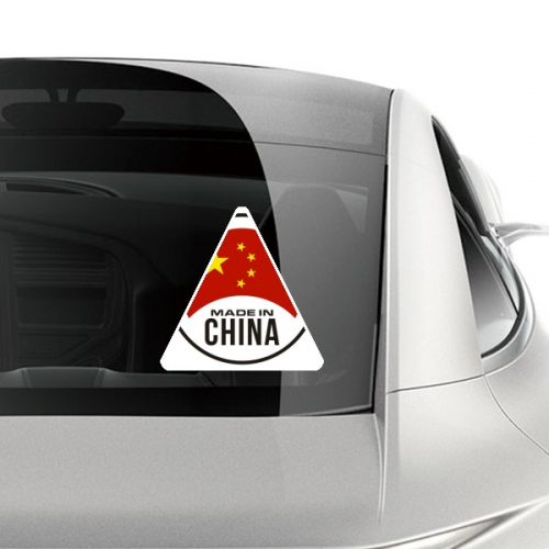 China Round National Chinese Car Sticker Motorcycle Bicycle Luggage Decal