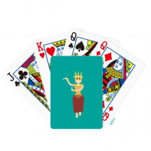 柬埔寨节日跳舞女 斗地主扑克牌纸牌桌游戏纪念礼物