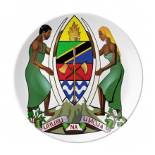 tanzania afnational emblem plate decorative porcelain salver tableware dinner dish tanzania afnational emblem plate decorative porcelain salver tableware dinner dish