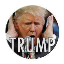 American Against Great  Angry Image Plate Decorative Porcelain Salver Tableware Dinner Dish