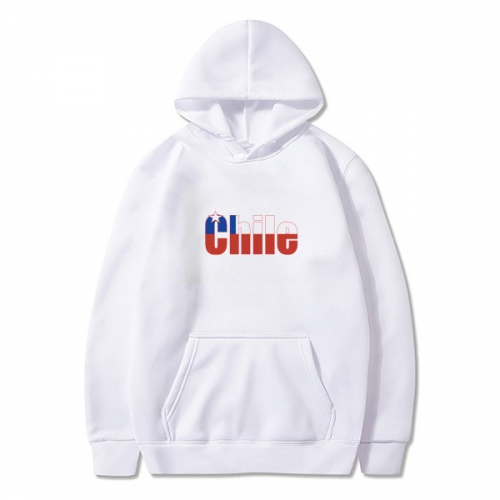 Chile Country Flag Name Sweatshirt Pullover Fleece Hoodie Sweater Sport