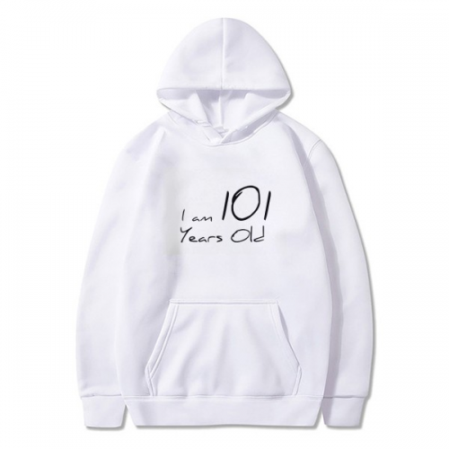 I am 101 years old Age Elderly Sweatshirt Pullover Fleece Hoodie Sweater Sport I am 101 years old Age Elderly Sweatshirt Pullover Fleece Hoodie Sweater Sport