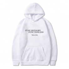 Quote From Steve Jobs Sweatshirt Pullover Fleece Hoodie Sweater Sport