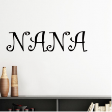 Grandma Letters Nana Present Pattern Vinyl Wall Decoration Sticker Poster Wallpaper Decal Self Adhesive Grandma Letters Nana Present Pattern Vinyl Wall Decoration Sticker Poster Wallpaper Decal Self Adhesive