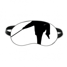 Kung Fu Chinese Shaolin Stick Martial Art Sleep Eye Shield Soft Night Blindfold Shade Cover