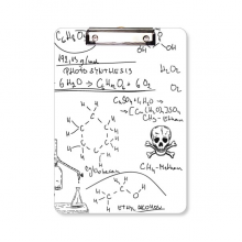 Calculus Organic Chestry Experiment Clipboard Folder Writing Pad Backing Plate A4