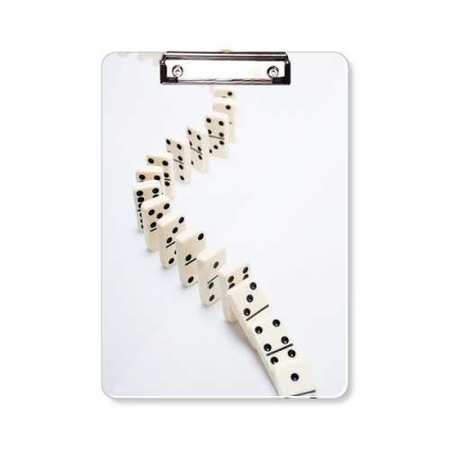 Dono Pai Gow Photo Gambling Clipboard Folder Writing Pad Backing Plate A4