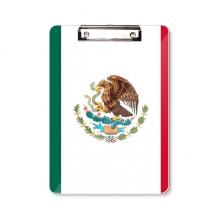 墨西哥国旗北美洲国家象征 平头文件夹书写垫板考试A4